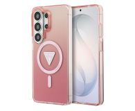 Guess Etui Gradient Triangle MagSafe do Galaxy S26 Ultra różowy - 1522703 - zdjęcie 1